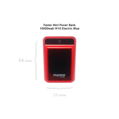 Faster-Mini-Power-Bank-10000-mah-W10-Electric-Red-800x800
