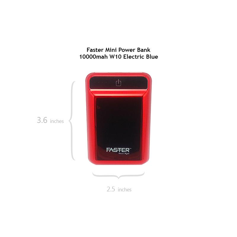 Faster-Mini-Power-Bank-10000-mah-W10-Electric-Red-800x800